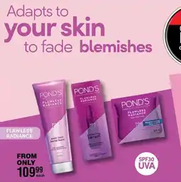 Dis-Chem Pond's face care products offer