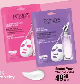 Dis-Chem Pond's Serum Mask Assorted offer