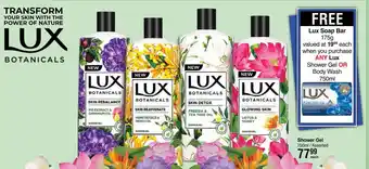 Dis-Chem LUX Shower Gel Assorted offer