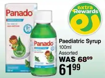 Dis-Chem Panado Paediatric Syrup offer