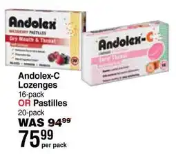 Dis-Chem Andolex-C Lozenges OR Pastilles offer