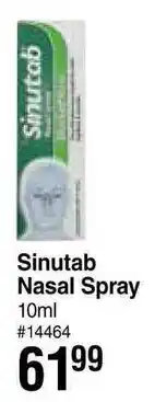 Dis-Chem Sinutab Nasal Spray offer