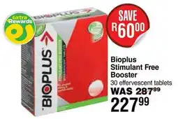 Dis-Chem Bioplus Stimulant Free Booster offer