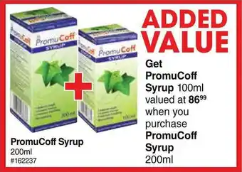 Dis-Chem PromuCoff Syrup offer