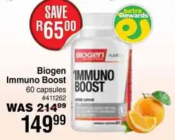 Dis-Chem Biogen Immuno Boost offer