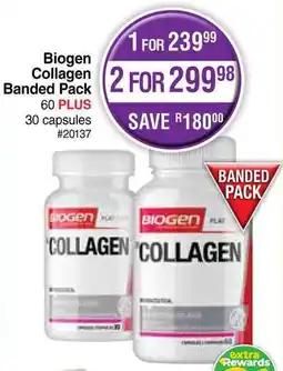 Dis-Chem Biogen Collagen Banded Pack offer