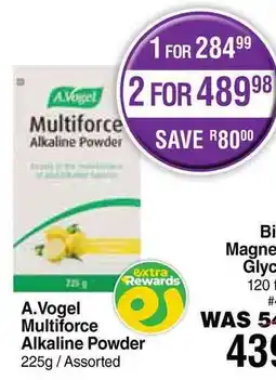 Dis-Chem A.Vogel Multiforce Alkaline Powder offer