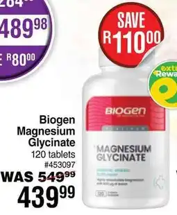 Dis-Chem Biogen Magnesium Glycinate offer