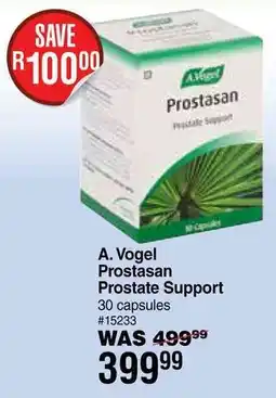 Dis-Chem A. Vogel Prostasan Prostate Support offer