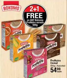 Dis-Chem Bokomo ProNutro Cereal Assorted offer