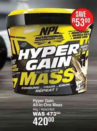 Dis-Chem Hyper Gain All-In-One Mass Assorted offer