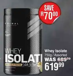 Dis-Chem Whey Isolate Assorted offer