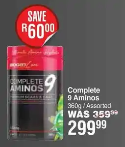 Dis-Chem Complete 9 Aminos Assorted offer