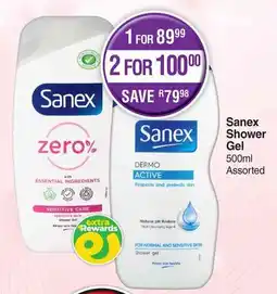 Dis-Chem Sanex Shower Gel Assorted offer