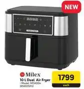 Makro Milex 10L Dual Air Fryer MDA004-Each offer