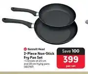 Makro Bennett Read 2 Piece Non Stick Fry Pan Set-Per Set offer