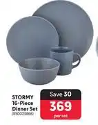 Makro Stormy 16 Piece Dinner Set-Per Set offer