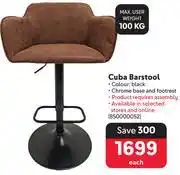 Makro Cuba Barstool-Each offer