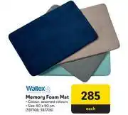 Makro Waltex Memory Foam Mat-Each offer