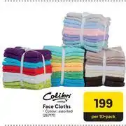 Makro Colibri Face Cloths-Per 10-Pack offer