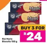 Game Risi Marie Biscuits-For 3 x 150g offer