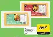 Makro 0M Cheddar Or Gouda Cheese-800g Each offer