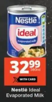 Checkers Nestlé Ideal Evaporated Milk offer