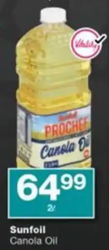 Checkers Sunfoil Canola Oil offer