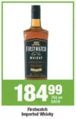 Agrimark Firstwatch Imported Whisky offer