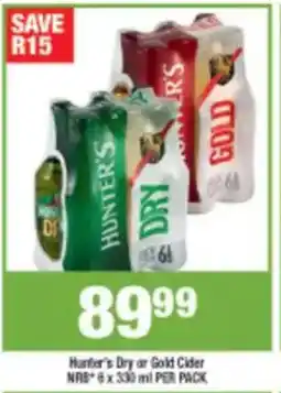 Agrimark Hunter's Dry or Gold Cider NRB offer