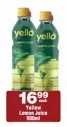 Check Star Yellow Lemon Juice offer