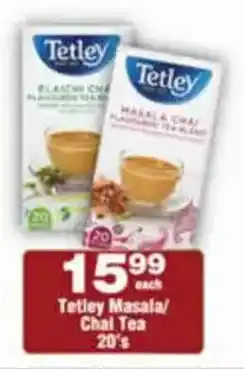 Check Star Tetley Masala/ Chal Tea offer