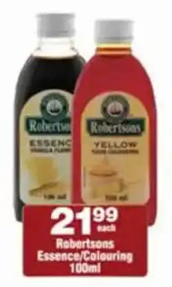 Check Star Robertsons Essence/Colouring offer