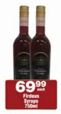 Check Star Firdous Syrups offer