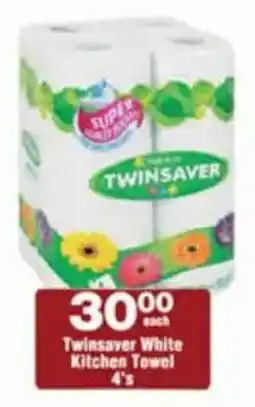 Check Star Twinsaver White Kitchen Towel offer