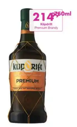 President Liquor Klipdrift Premium Brandy offer