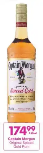 President Liquor Captain Morgan Original Spiced Gold Rum offer