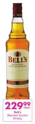 President Liquor Bell's Blended Scotch Whisky offer