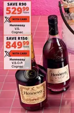 Checkers Liquor Shop Hennessy V.S.O.P. Cognac offer