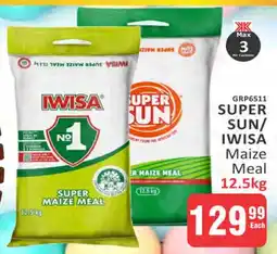 KitKat Cash and Carry SUPER SUN/ IWISA Maize Meal offer