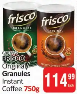 KitKat Cash and Carry FRISCO Original/ Granules Instant Coffee offer