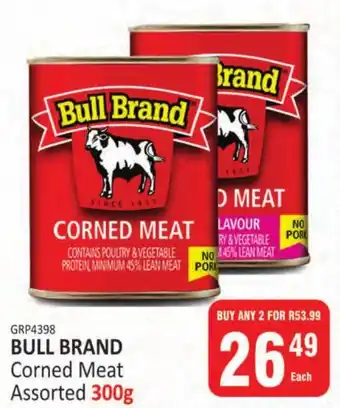 KitKat Cash and Carry BULL BRAND Corned Meat Assorted offer