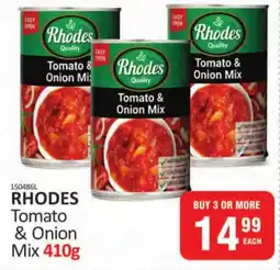 KitKat Cash and Carry RHODES Tomato & Onion Mix offer