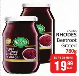 KitKat Cash and Carry RHODES Beetroot Grated offer