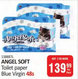 KitKat Cash and Carry ANGEL SOFT Toilet paper Blue Virgin offer