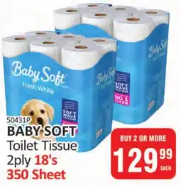 KitKat Cash and Carry BABY SOFT Toilet Tissue 2ply offer