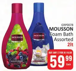 KitKat Cash and Carry MOUSSON Foam Bath Assorted offer