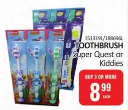 KitKat Cash and Carry TOOTHBRUSH Super Quest or Kiddies offer