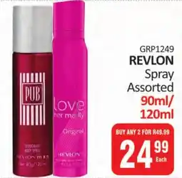 KitKat Cash and Carry REVLON Spray Assorted offer