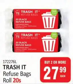 KitKat Cash and Carry TRASH IT Refuse Bags Roll offer